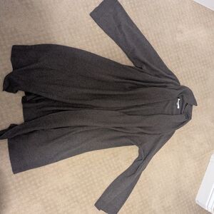 CAbi Charcoal Knit Cardigan